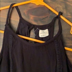 O’Neill black gauze dress